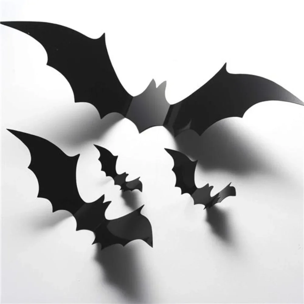 Halloween Decorations - 56 PCS Reusable - Indoor Outdoor Party Decor Supplies